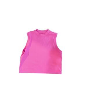 NWT Nike Y2K bright pink crop top tank top sz Large